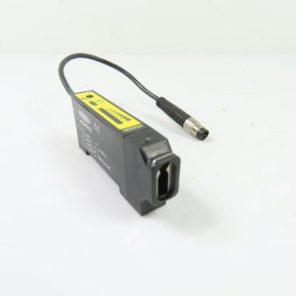 Banner D12SP6FVQ Fiber Optic Sensor 10-30VDC