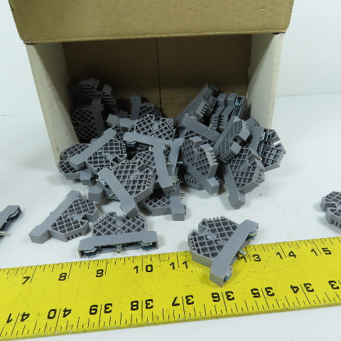Automation Direct 43442 DN-EB35 9mm Screw-Down End Bracket for 35mm Lot Of 35