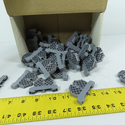 Automation Direct 43442 DN-EB35 9mm Screw-Down End Bracket for 35mm Lot Of 35
