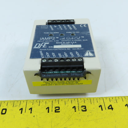 DFE iAamp2 Model T Inline Tension Amplifier Quik-Cal 24VDC