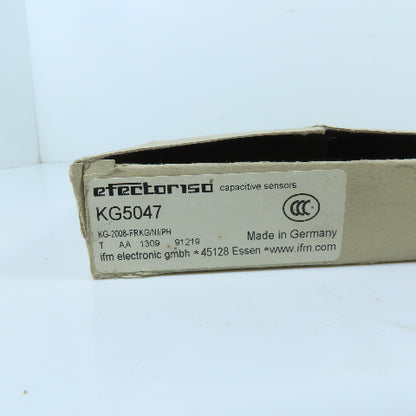 ifm electronic KG5047 Capacitive Proximity Sensor 8mm 10-55VDC