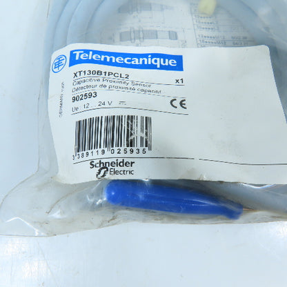 Telemecanique 902593 XT130B1PCL2 M30 Capacitive Proximity Sensor 12-24VDC