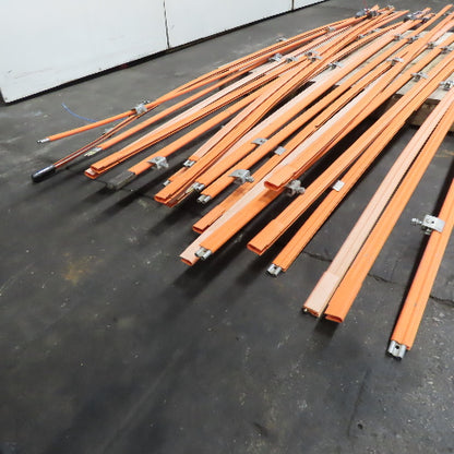 Duct-O-Wire 90A Conductor Hot Rail Pick Up 10' Lot Of 21