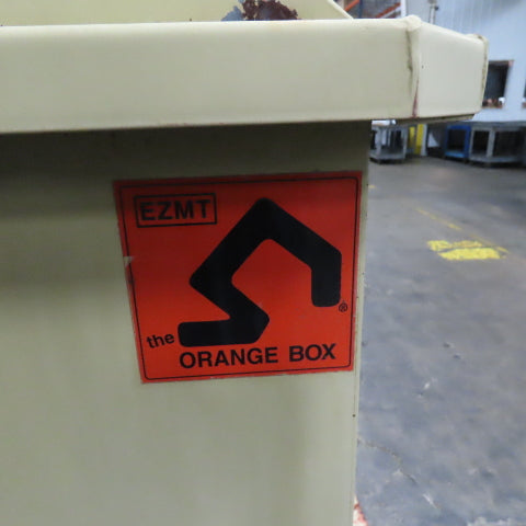 Connexus Inc. Orange Box 2 Cu/Yard Easy Empty Container Self Dumping Hopper