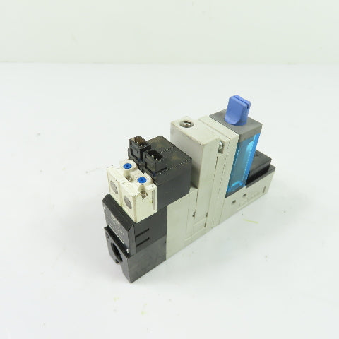 Parker CKV010-4E MC22S10HSZLC4BLN Vacuum Generator Valve w/ Sensor 24VDC