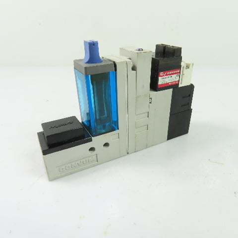 Parker CKV010-4E MC22S10HSZLC4BLN Vacuum Generator Valve w/ Sensor 24VDC