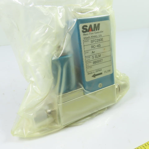 SAM RC-4S SFC280E Mass Flow Controller Ar Gas 5 SLM Flow Rate