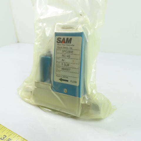 SAM RC-4S SFC280E Mass Flow Controller Ar Gas 5 SLM Flow Rate