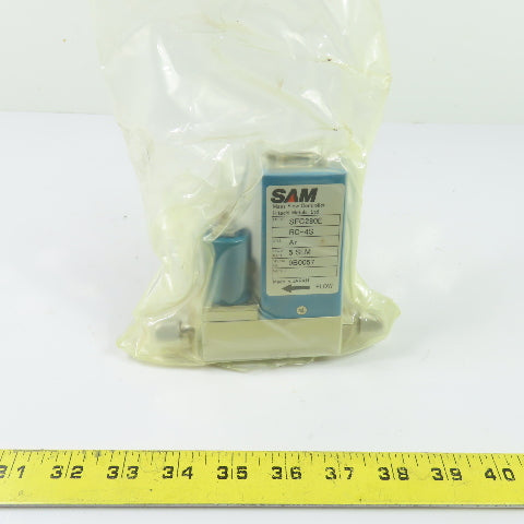 SAM RC-4S SFC280E Mass Flow Controller Ar Gas 5 SLM Flow Rate
