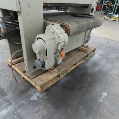 Sueri Alfredo RTE-1100 1100mm Wide Belt Sander 208V 3Ph 17-133FPM 1/4"-6" Tested