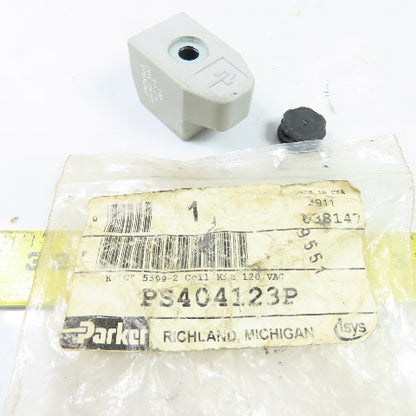 Parker PS404123P 120VAC Solenoid Valve Coil Kit NEW