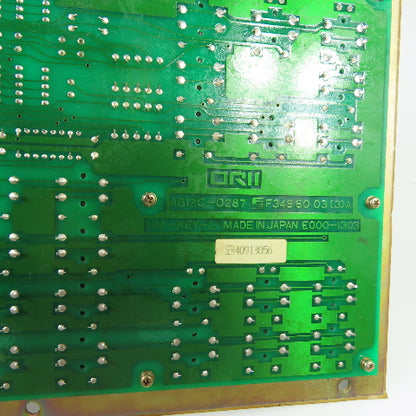 ORII AB12C-0287 HM-KEY-L Straightener Feed Operator Control Panel Board HE-0076E