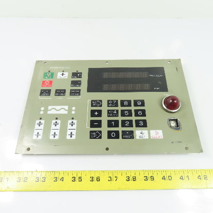 ORII AB12C-0287 HM-KEY-L Straightener Feed Operator Control Panel Board HE-0076E