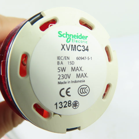 Schneider Electric XVMC21 3-Tier Red/Amber/Green LED Tower Stack Light 230V