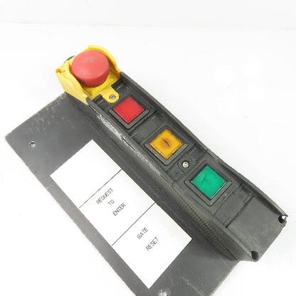 Schmersal BDF200-NHK-20-LTRD-LTYE-LTGN Slender E-Stop Control Station 24VAC