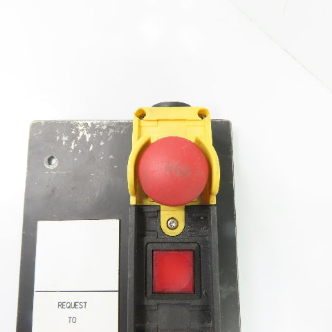 Schmersal BDF200-NHK-20-LTRD-LTYE-LTGN Slender E-Stop Control Station 24VAC