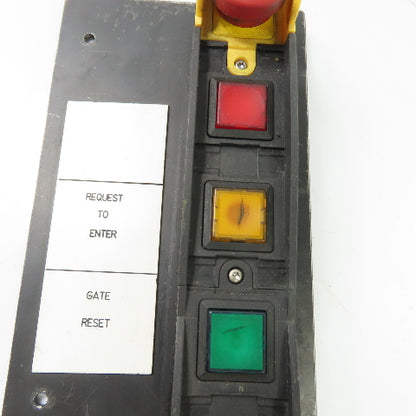 Schmersal BDF200-NHK-20-LTRD-LTYE-LTGN Slender E-Stop Control Station 24VAC