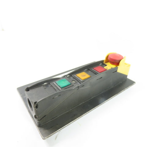 Schmersal BDF200-NHK-20-LTRD-LTYE-LTGN Slender E-Stop Control Station 24VAC