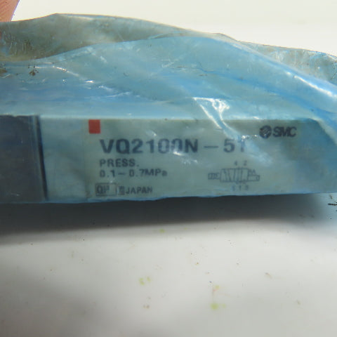 SMC VQ2100N-51 Pneumatic Solenoid Valve 0.1-0.7MPa