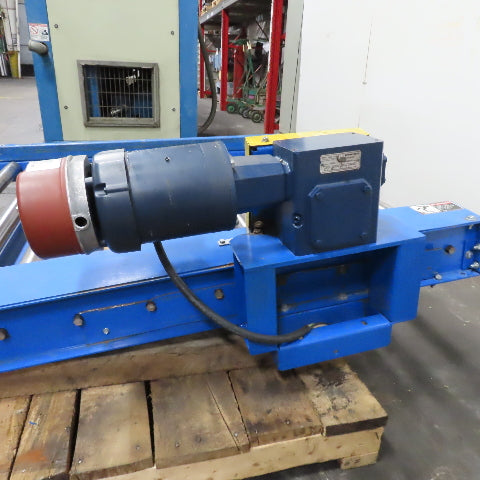 50" Wide x 60" Long Powered Roller Conveyor 208-230/480V 3/4Hp 31FPM Tested