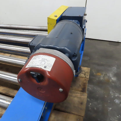 50" Wide x 60" Long Powered Roller Conveyor 208-230/480V 3/4Hp 31FPM Tested