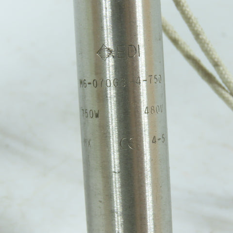 EDI M6-070G3-4-750 750W Cartridge Heater 480V 7"