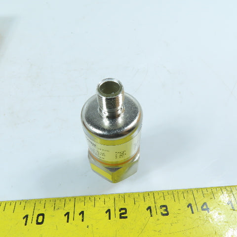 ifm PA-010PRBN14-A-ZVG/US/ PX3224 Pressure Transmitter 0-100PSI 9.6-32VDC