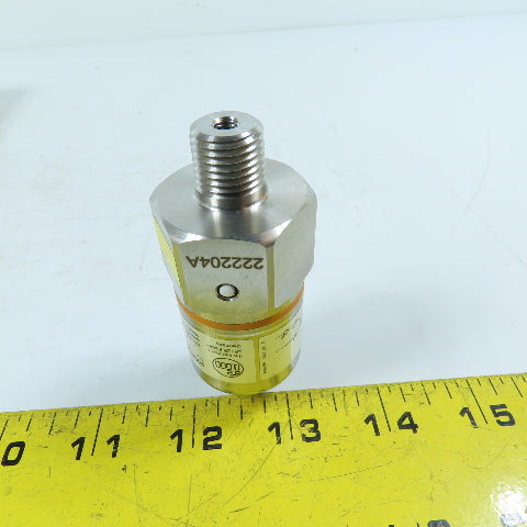 ifm PA-010PRBN14-A-ZVG/US/ PX3224 Pressure Transmitter 0-100PSI 9.6-32VDC