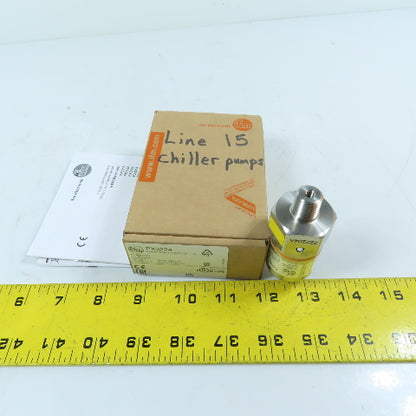 ifm PA-010PRBN14-A-ZVG/US/ PX3224 Pressure Transmitter 0-100PSI 9.6-32VDC