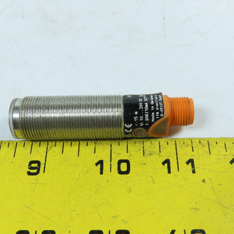 ifm OGE-FPKG/V4A/US-100 OG5096 M18 Through-Beam Sensor Receiver 10-36VDC