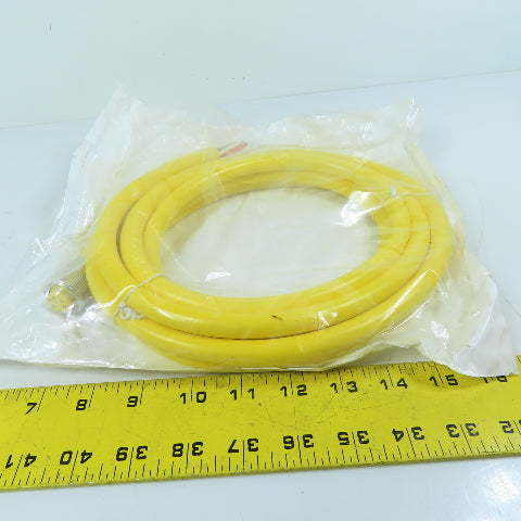 MAC Valves 23881-05-12 5-Pin Mini Female Single-Ended Cordset Cable 600V Max