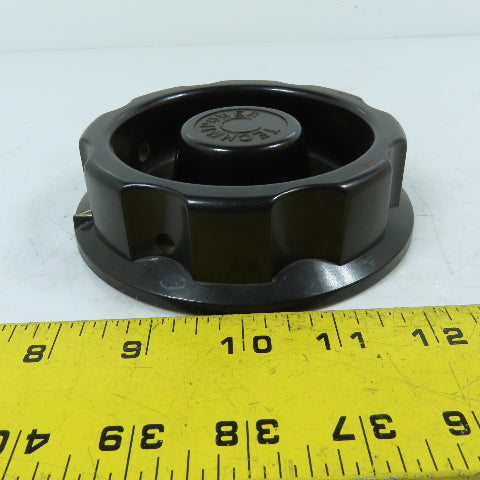 Technipower KNS-20 Bakelite 5" Variable Transformer Adjuster Knob 1/2" Bore
