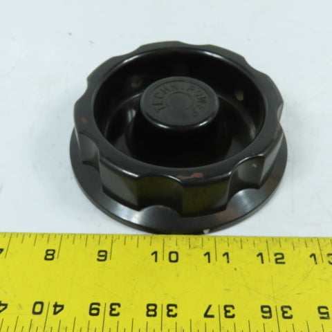 Technipower KNS-20 Bakelite 5" Variable Transformer Adjuster Knob 1/2" Bore