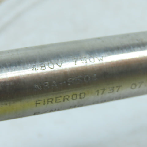 Watlow NBA-9504 M6-08G30 Firerod Cartridge Heater 480V 750W