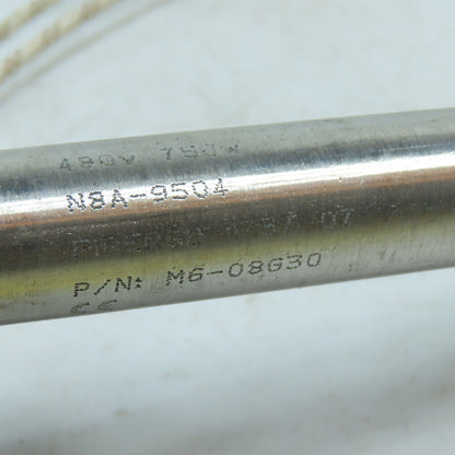 Watlow NBA-9504 M6-08G30 Firerod Cartridge Heater 480V 750W