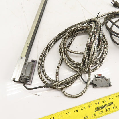 Sony LH51-2 2-Axis Mill Digital Readout Display W/Linear Scale 100-230VAC
