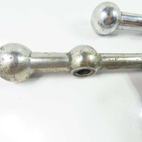 Machine Crank Handle Milling Vise Machine 5/8" Bore 7-1/2" Long Lot Of 2