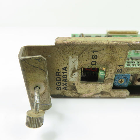 Yaskawa DF0200554-C0 SGDR-AXA01A Rev 02 Servo Axis Control PC Board Card