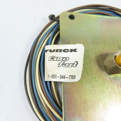 Turck U9517-11 FK 4.4-2/18.25 M12 Eurofast Female Receptacle Cordset 4-Pin 250V