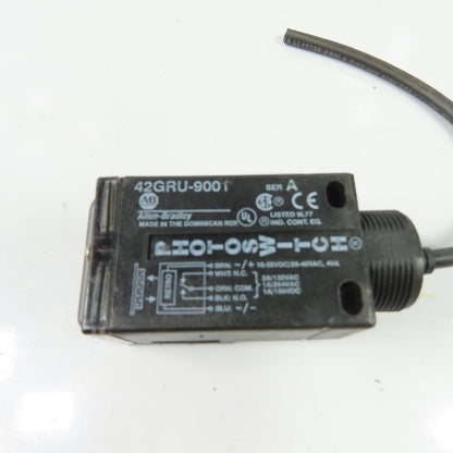 Allen-Bradley 42GRU-9001 Polarized Retroreflective Photoswitch 10-55VDC 20-40VAC