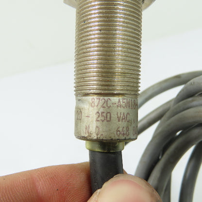 Allen-Bradley 872C-A5N18-A2 18mm Inductive Proximity Sensor 20-250VAC