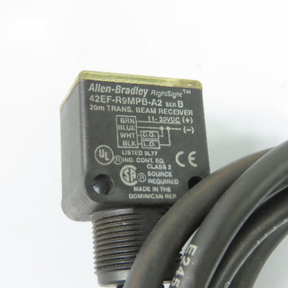 Allen-Bradley 42EF-R9MPB-A2 20m Photoelectric Beam Receiver Sensor 11-30VDC