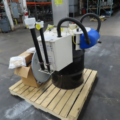 Air Cycle 55-VRS-U Premium Bulb Eater Drum Mount Fluorescent Bulb Crusher 115V