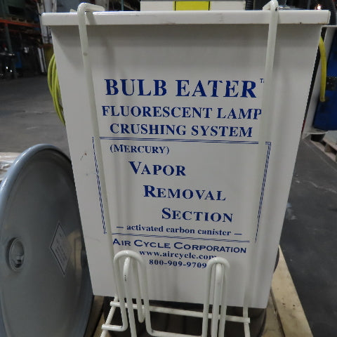 Air Cycle 55-VRS-U Premium Bulb Eater Drum Mount Fluorescent Bulb Crusher 115V