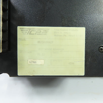 TCP HMIS0100A2P Smart Touch HMI Operator Interface Panel 120VAC V1.12