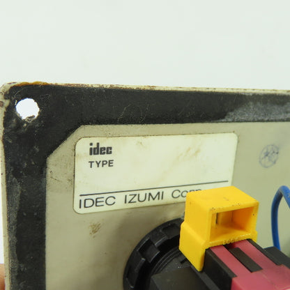IDEC Yaskawa PCB4848B ZY1C-SS3152 Servo Control Panel w/E-Stop
