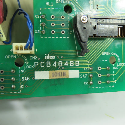 IDEC Yaskawa PCB4848B ZY1C-SS3152 Servo Control Panel w/E-Stop