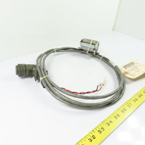 Yaskawa 150520-2 NX100 Ext Axis Encoder Pigtail Cable 2.2-4.5kW Sigma II 3m
