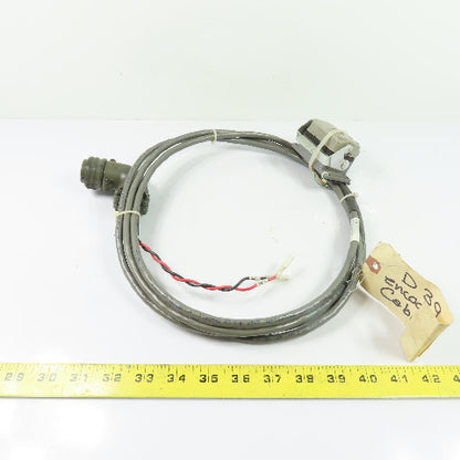 Yaskawa 150520-2 NX100 Ext Axis Encoder Pigtail Cable 2.2-4.5kW Sigma II 3m