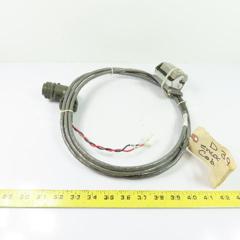 Yaskawa 150520-2 NX100 Ext Axis Encoder Pigtail Cable 2.2-4.5kW Sigma II 3m